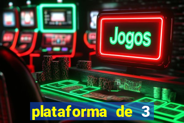 plataforma de 3 reais pg